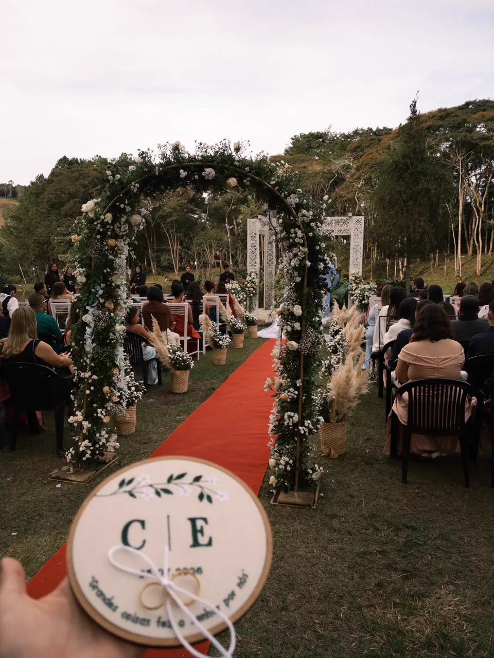 Momento especial de um evento